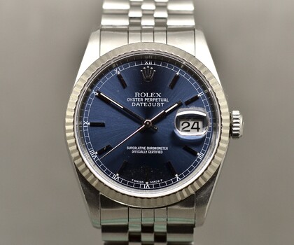 Rolex Datejust Blue horloge